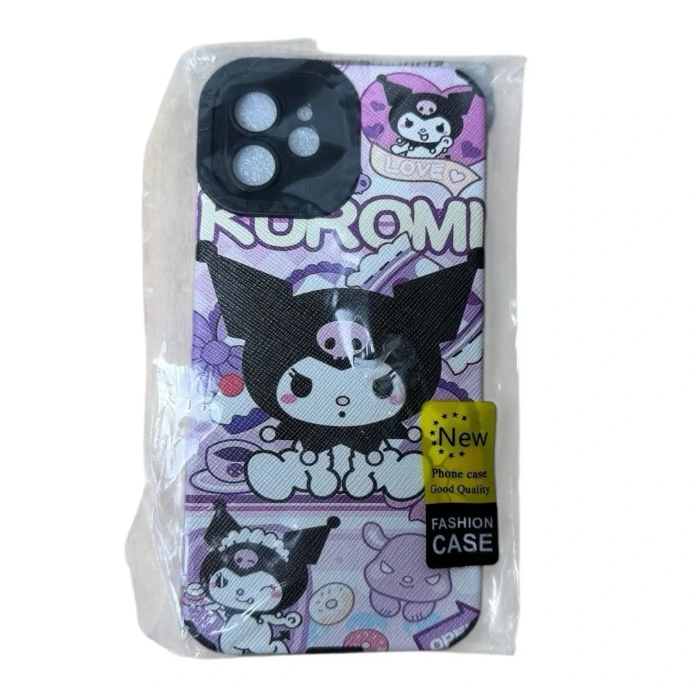 Sanrio KUROMI Purple Mobile Phone Case For‎ iPhone 12 D14Q